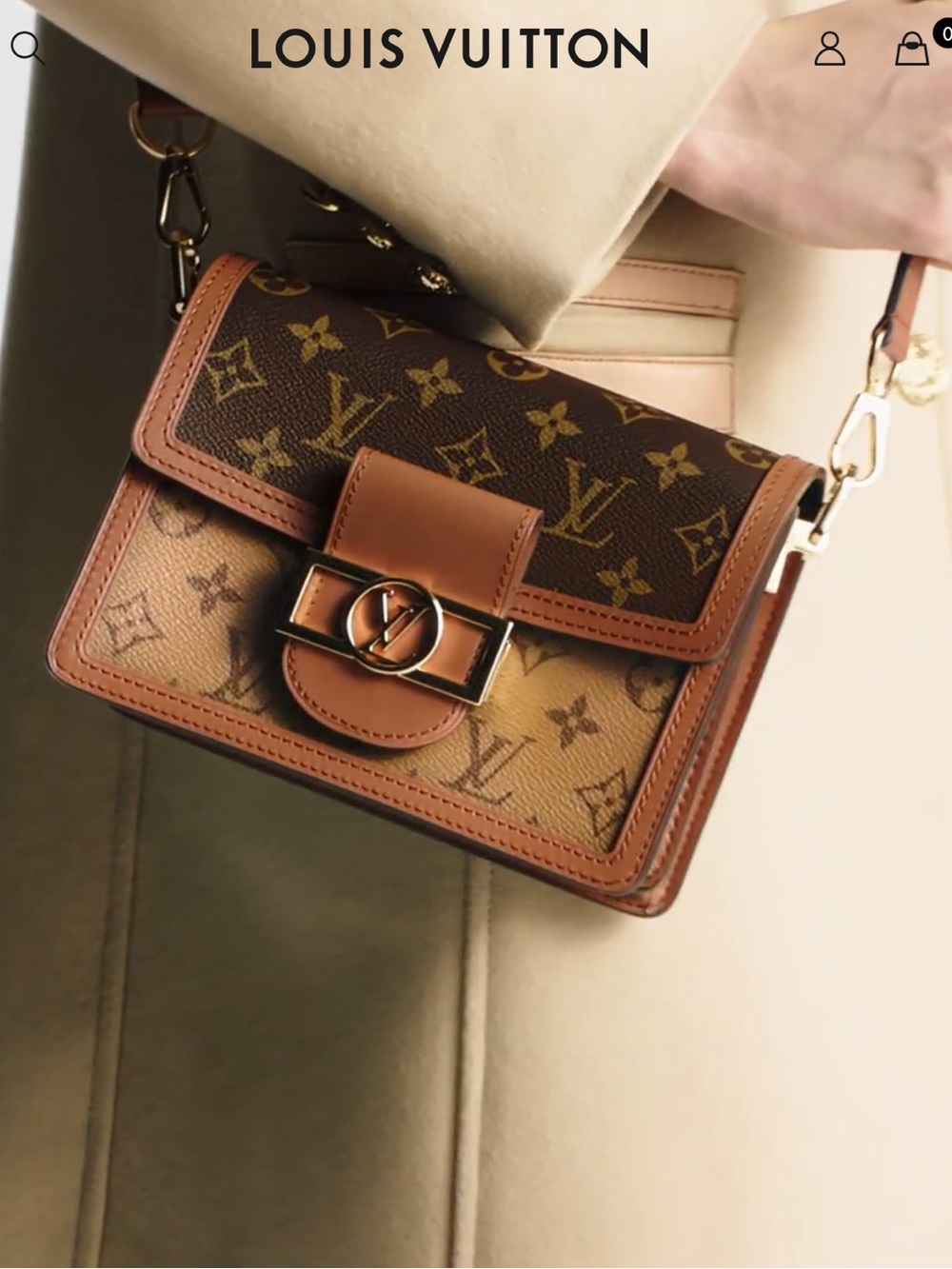 Brand New Louis Vuitton Mini Dauphine